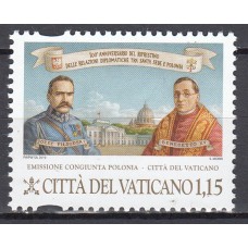 Vaticano Correo 2019 Yvert 1818 ** Mnh  Personajes