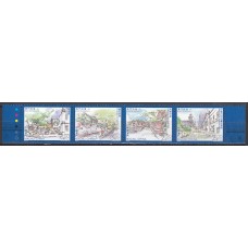 Macao Correo Yvert 1643/46 ** Mnh Calles de Macao