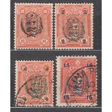 Peru Correo 1930 Yvert 244/47 */usado Mh/usado