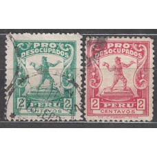 Peru Correo 1931 Yvert 255/58A usado