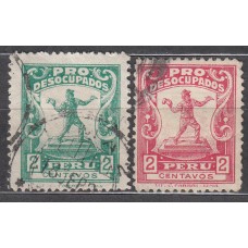 Peru Correo 1931 Yvert 255/58A usado