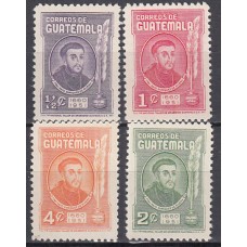 Guatemala - Correo Yvert 355/8 ** Mnh Personajes