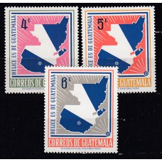 Guatemala - Correo Yvert 404/6 ** Mnh