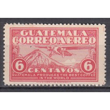 Guatemala - Aereo Yvert 6 * Mh Avión