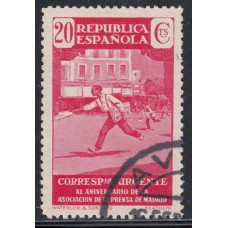 España Sueltos 1936 Edifil 710 usado Prensa