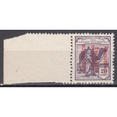 Sahara Sueltos 1934 Edifil 39C ** Mnh  Sobrecarga doble