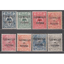 Wallis y Futuna Correo Yvert 18/25 * Mh