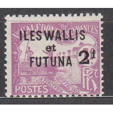 Wallis y Futuna Tasa Yvert 9 * Mh