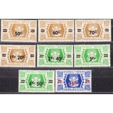 Wallis y Futuna Correo Yvert 148/55 * Mh