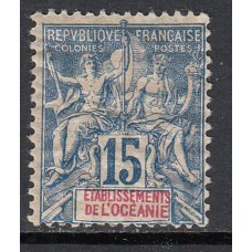 Oceania Correo Yvert 6 * Mh