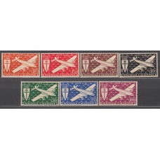 Nueva Caledonia Aereo Yvert 46/52 ** Mnh Aviones