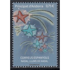 Andorra Española Correo 2022 Edifil 536 ** Mnh  Navidad