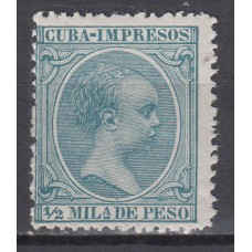 Cuba Sueltos 1896 Edifil 140 * Mh