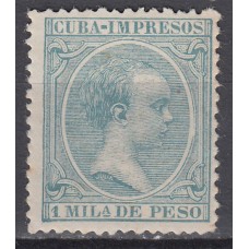 Cuba Sueltos 1896 Edifil 141 * Mh
