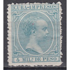 Cuba Sueltos 1896 Edifil 144 * Mh