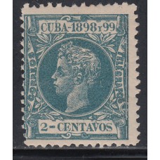 Cuba Sueltos 1898 Edifil 160 * Mh