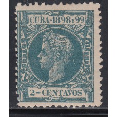 Cuba Sueltos 1898 Edifil 160 * Mh