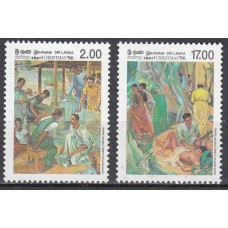 Sri-Lanka - Correo Yvert 1110/1 ** Mnh  Navidad