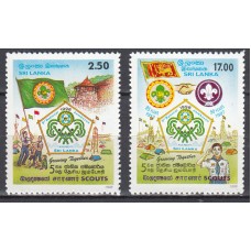 Sri-Lanka - Correo Yvert 1144/5 ** Mnh Boy Scouts
