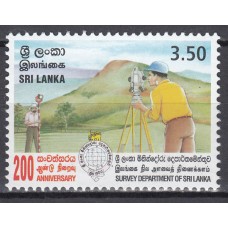 Sri-Lanka - Correo Yvert 1233 ** Mnh  Topografía