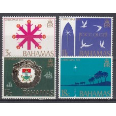 Bahamas - Correo 1971 Yvert 320/23 ** Navidad