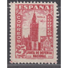 España Sueltos 1936 Edifil 807 ** Mnh Junta de Defensa