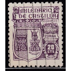 España Sueltos 1944 Edifil 980 usado Milenario de Castilla