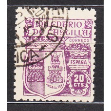 España Sueltos 1944 Edifil 980 usado Milenario de Castilla