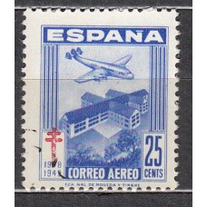 España Sueltos 1948 Edifil 1043 usado Pro tuberculosos