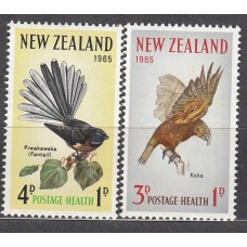 Nueva Zelanda Correo 1965 Yvert 430/31 ** Mnh Fauna - Aves