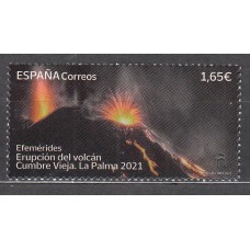 España II Centenario Correo 2022 Edifil 5604SH ** Mnh Volcán Cumbre Vieja