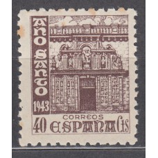 España Sueltos 1943 Edifil 968 Año Santo Compostelano (*) Mh