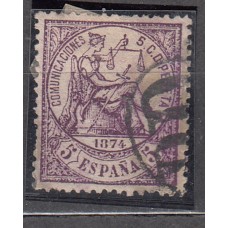 España I República 1874 Edifil 144 usado