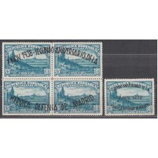 España II República 1938 Edifil 789/90 ** Mnh