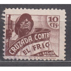 Cruzada contra el frio 1938 Edifil 22 Usado