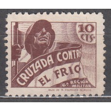 Cruzada contra el frio 1938 Edifil 22 Usado