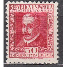 España Sueltos 1935 Edifil 691 ** Mnh Lope de Vega