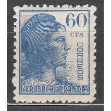 España Sueltos 1938 Edifil 754 ** Mnh