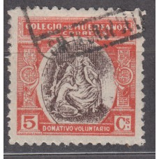 España Beneficencia 1926 Edifil B 9 Usado