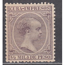 Cuba Sueltos 1891 Edifil 118 * Mh