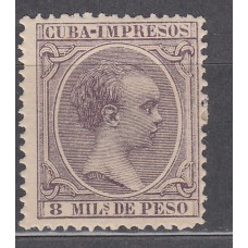 Cuba Sueltos 1891 Edifil 123 * Mh