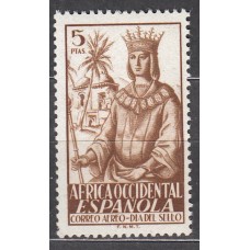 Africa Occidental Correo 1949 Edifil 2 ** Mnh