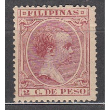 Filipinas Sueltos 1890 Edifil 80 * Mh