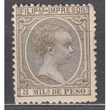 Filipinas Sueltos 1894 Edifil 107 (*) Mng