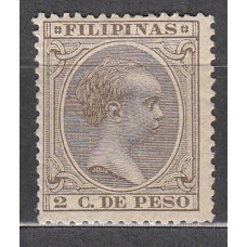 Filipinas Sueltos 1894 Edifil 110 * Mh