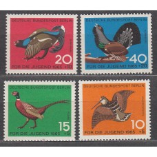 Alemania Berlin Correo 1965 Yvert 226/29 ** Mnh Fauna - Aves