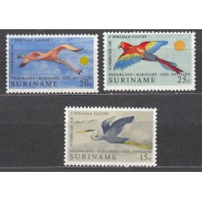 Surinam Correo 1971 Yvert 531/33 ** Mnh Fauna - Aves