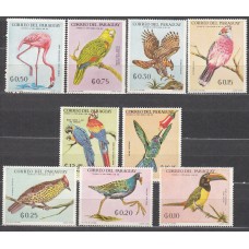 Paraguay Correo 1969 Yvert 986/92+A,514/15 ** Mnh Fauna -Aves
