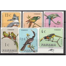Panama Correo 1967 Yvert 453/58 ** Mnh Fauna - Aves