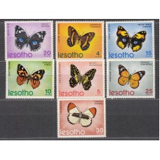 Lesotho Correo Yvert 242/48 ** Mnh Fauna - Mariposas